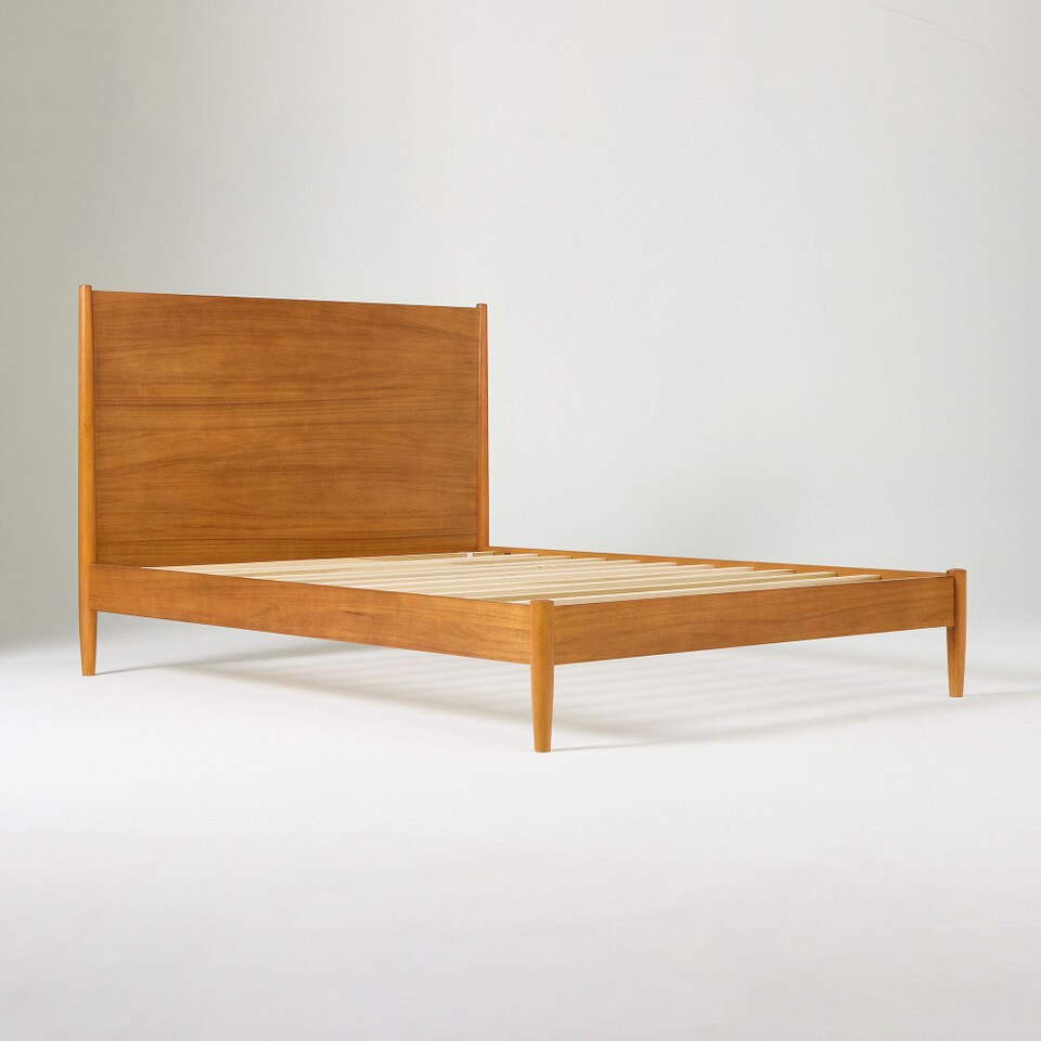 Mid-Century Modern Bed | West Elm UK